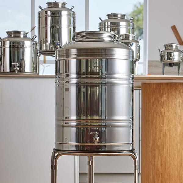 Cuve en INOX-18/10 pour Stockage d’Huile d’Olive – Plusieurs Capacités