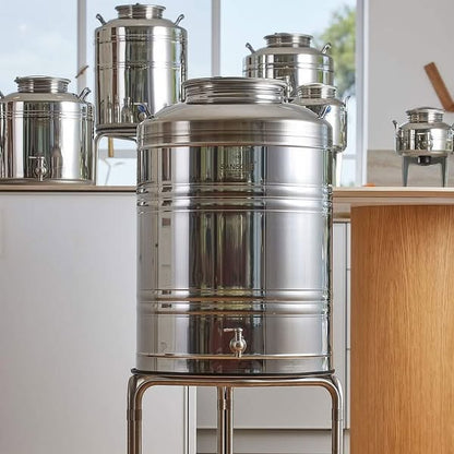 Cuve en INOX-18/10 pour Stockage d’Huile d’Olive – Plusieurs Capacités