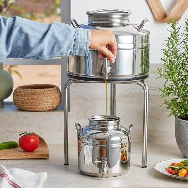 Cuve en INOX-18/10 pour Stockage d’Huile d’Olive – Plusieurs Capacités