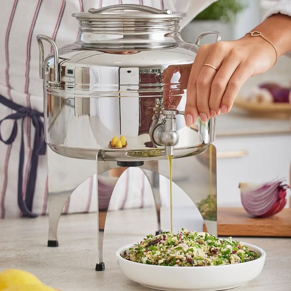 Cuve en INOX-18/10 pour Stockage d’Huile d’Olive – Plusieurs Capacités