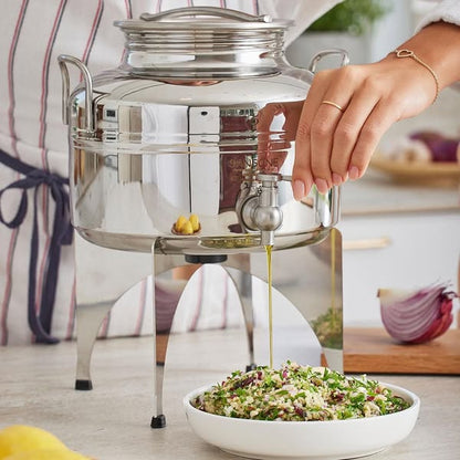 Cuve en INOX-18/10 pour Stockage d’Huile d’Olive – Plusieurs Capacités